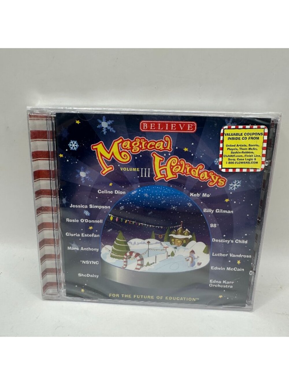 Believe Magical Holidays Vol III CD 2001 Various Artists Holiday Sony
